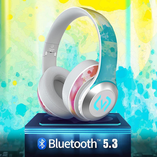 Nubi GT10 Boost Pro Безжични / Жични Over Ear Слушалки с 36 часа Работа Многоцветни