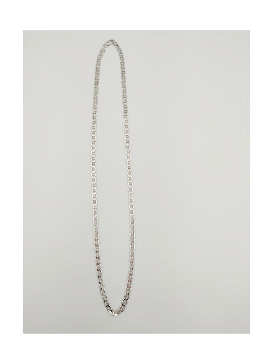 Silver Chain Neck Length 60cm