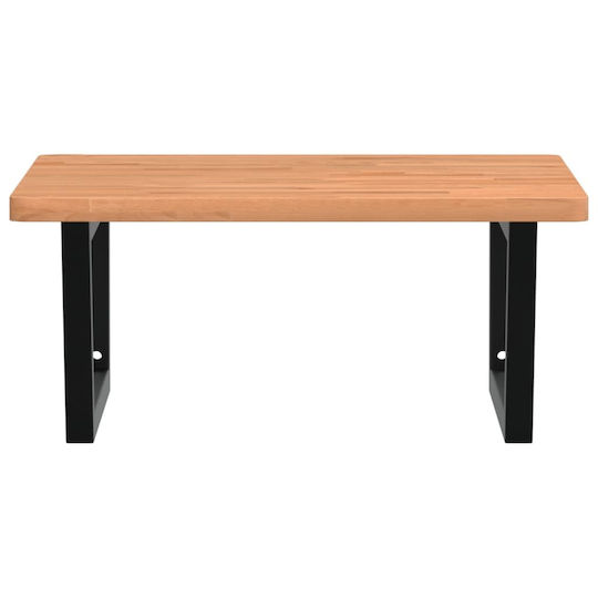 vidaXL Waschtisch ohne Waschbecken L60xB60xH2.5cm Beech