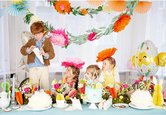 PartyDeco Osterkaninchen Papier Rosa