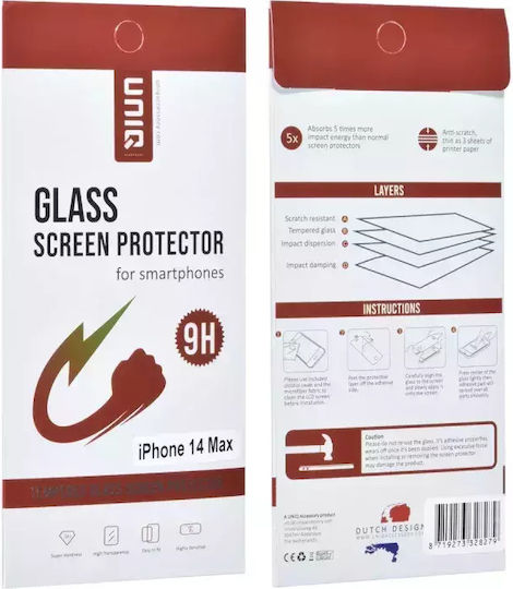 Uniq Tempered Glass (iPhone 14 Plus / 13 Pro Max)