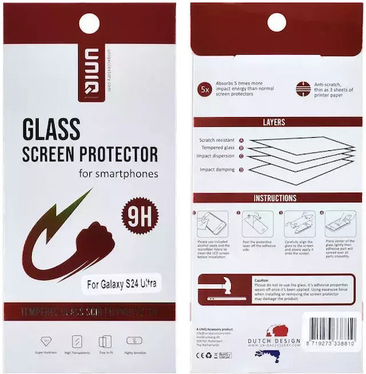 Uniq Tempered Glass (Galaxy S24 Ultra)