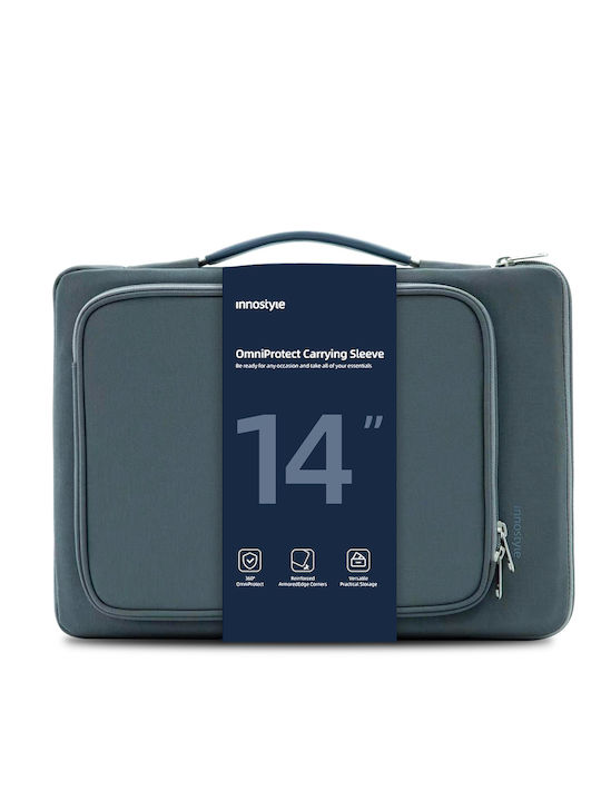 Innostyle Wasserdicht Tasche Fall für Laptop 14" in Gray Farbe S114GY-14