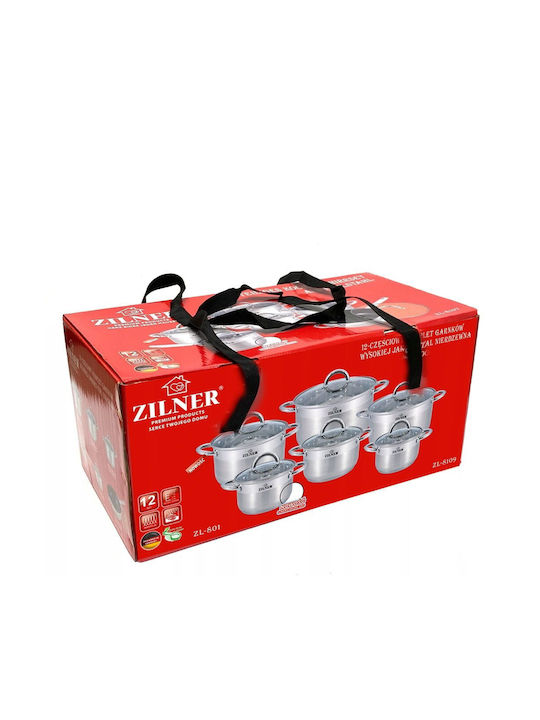 Zilner Töpfe Set ZL-8109 12Stück