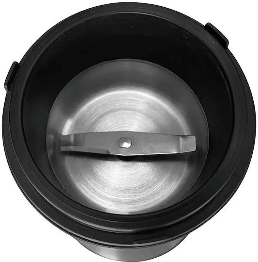 Klausberg Ηλεκτρικός Μύλος Καφέ 200W με Χωρητικότητα 60gr Μαύρος