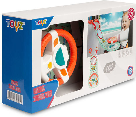 Toyz Κρεμαστό Παιχνίδι Αυτοκινήτου Τιμόνι για Νεογέννητα