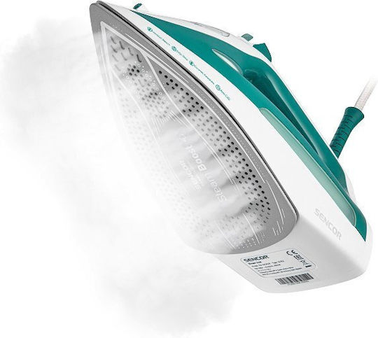 Sencor Steam Iron 2600W with Ceramic Plate and Continuous Steam Supply 35g/min