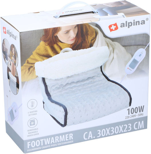 Alpina Appliances Feet Heating Pad Gray 30x30cm