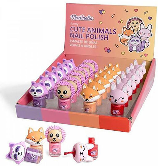 Martinelia My Best Friends Kinder-Nagellacke 24Nagellackstücke (Verschiedene Designs) 1Stück