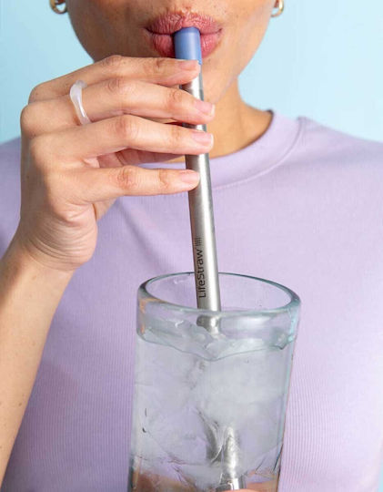 Lifestraw Ανοξείδωτο Φίλτρο Νερού Stormy Blue
