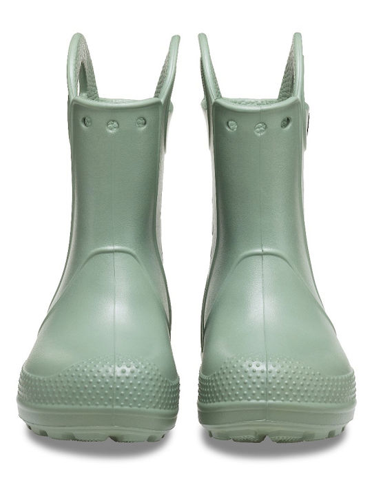 Crocs Kids Wellies Handle Green