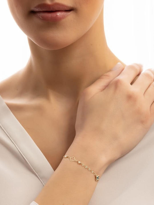 Eforo Βραχιόλι Αλυσίδα Χρυσό 14K