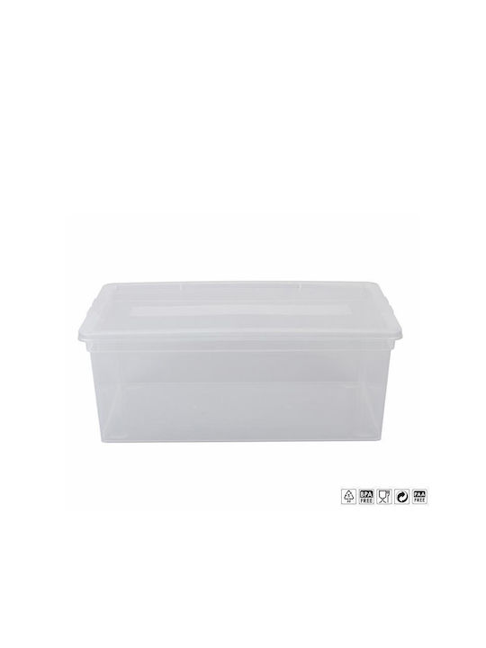 Cyclops Smart Box Πλαστικό Κουτί Αποθήκευσης με Καπάκι Διάφανο 37.5x26.1x13.9cm