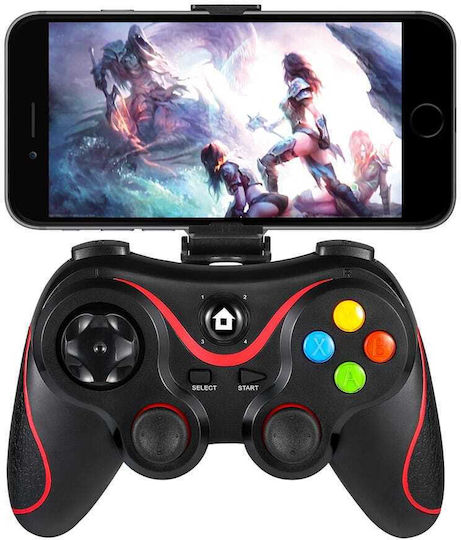Techsuit V8 Kabelloser Controller für Android / PC / PS3 / iOS Rote