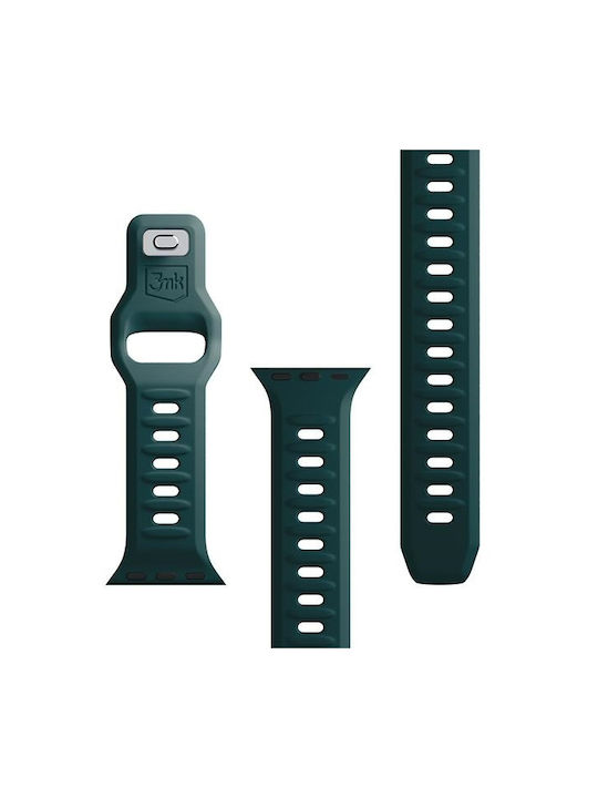 3MK Strap Silicone with Pin Green (Apple Watch 38/40/41/42mm)