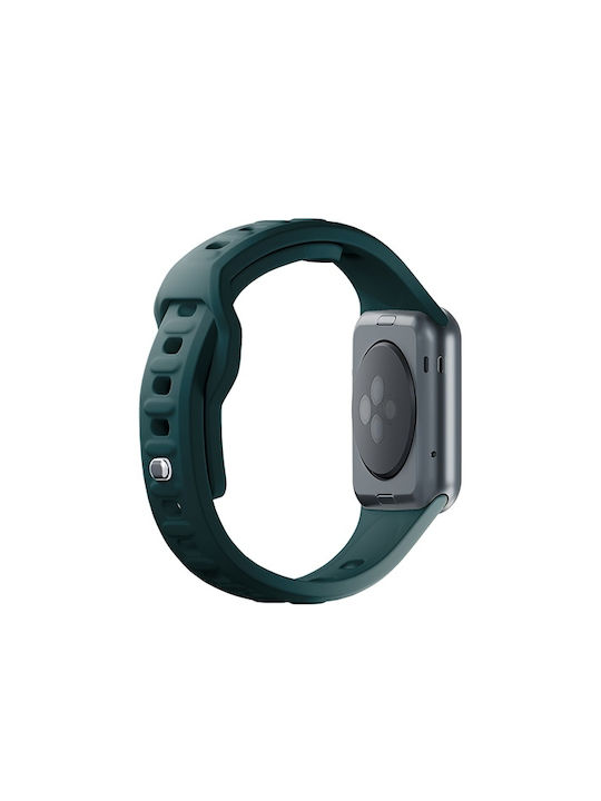 3MK Strap Silicone with Pin Green (Apple Watch 38/40/41/42mm)