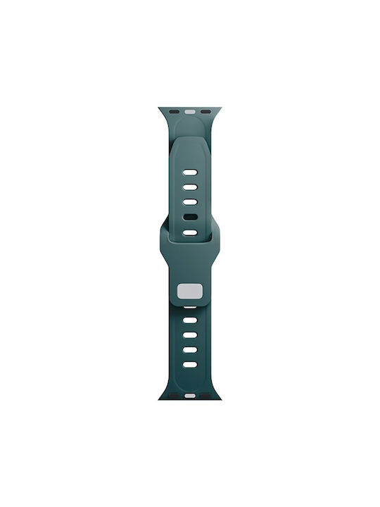 3MK Λουράκι Σιλικόνης με Pin Πράσινο (Apple Watch 44/45/46mm/Ultra 49mm)