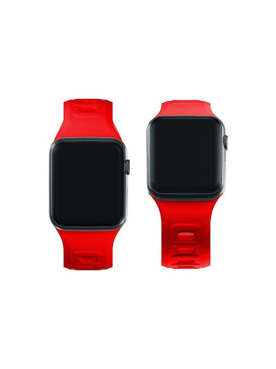 3MK Λουράκι Σιλικόνης Κόκκινο (Apple Watch 38/40/41mm)