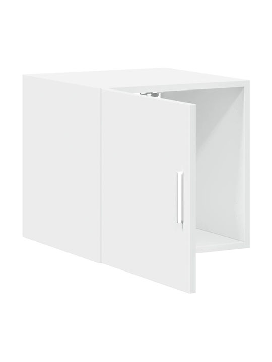 Wall Living Room Cabinet from Particle Board White 40x42.5x40cm