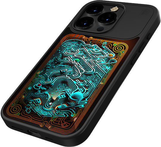 STM Back Cover Σιλικόνης Μαύρο (iPhone 15 Pro Max)
