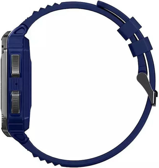 Nubi NX6 Smartwatch με Παλμογράφο (Μπλε)