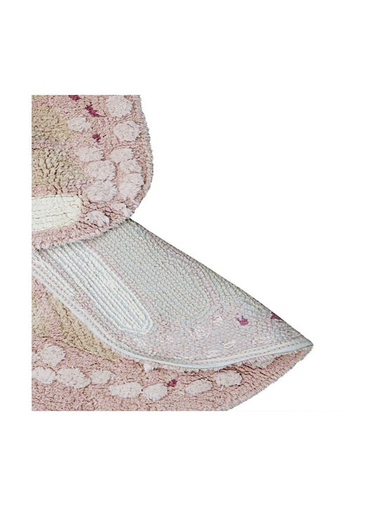 Lorena Canals Handmade Kids Synthetic Rug Butterflies 90x120cm