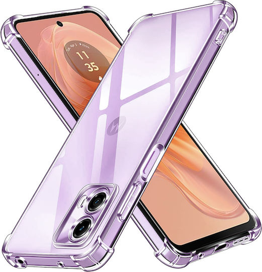 Techsuit Shockproof Clear Back Cover Σιλικόνης Αδιάβροχο Διάφανο (Motorola Moto G24 Power)