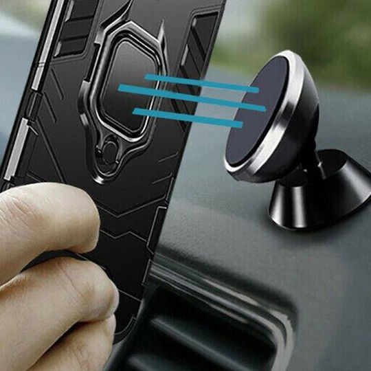 Techsuit Back Cover Σιλικόνης Μαύρο (Galaxy M15)