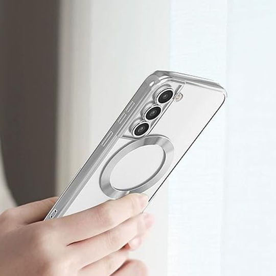 Techsuit Umschlag Rückseite Silikon Gold (Galaxy S22 5G)