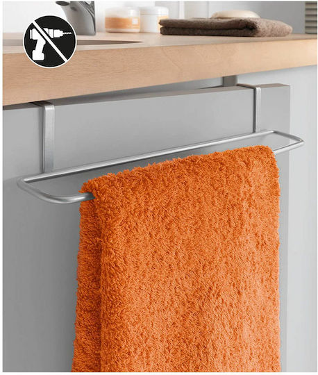Metaltex Oasis Double Wall-Mounted Bathroom Shelf Unit Silver