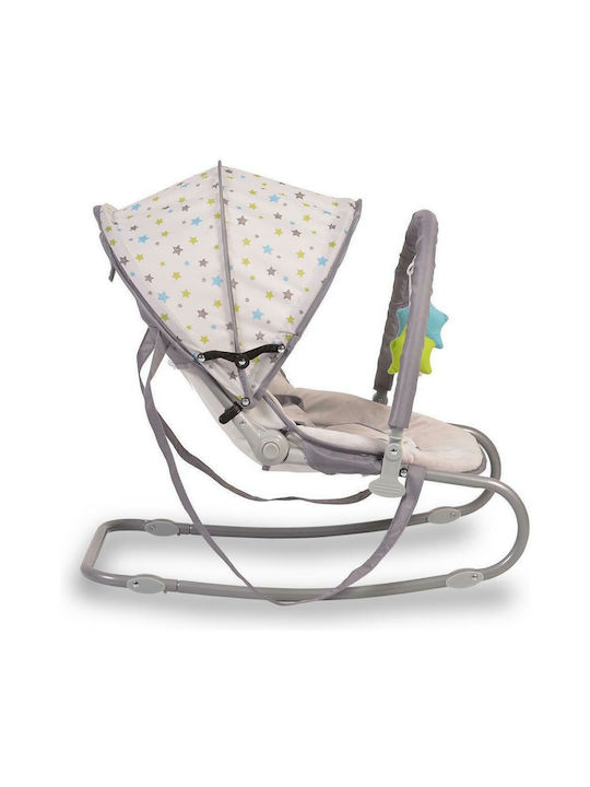 Cangaroo Χειροκίνητο Relax Μωρού Lulu Grey για Παιδί έως 9kg