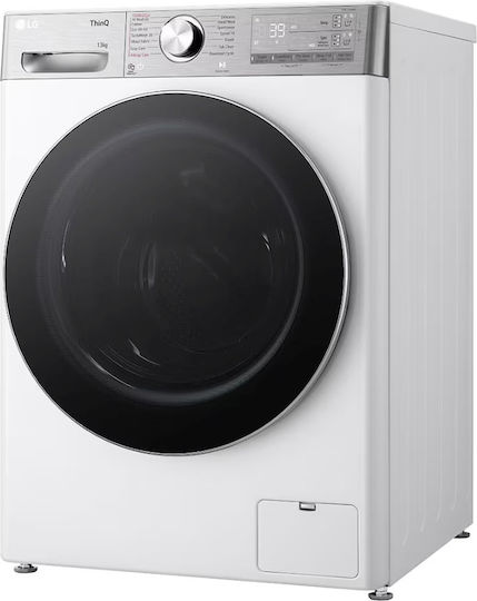 LG Πλυντήριο Ρούχων 13kg με Τεχνολογία Ατμού 1400 Στροφών AI DD F4WR913P3WA