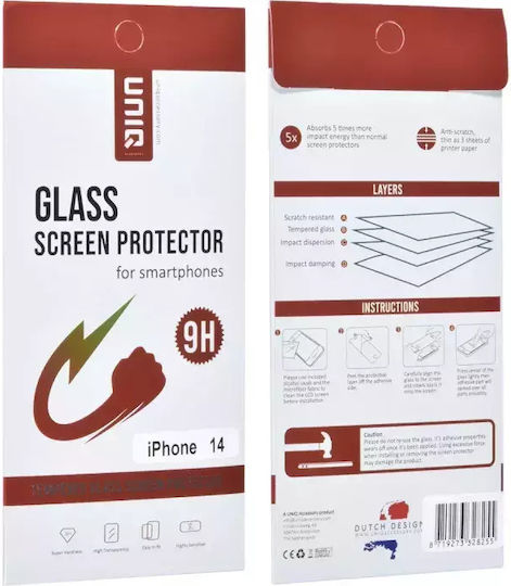 Uniq Tempered Glass (iPhone 14 / 13 / 13 Pro)