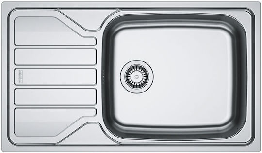 Franke Flash Ένθετος Inox Μ86xΠ50cm Ασημί