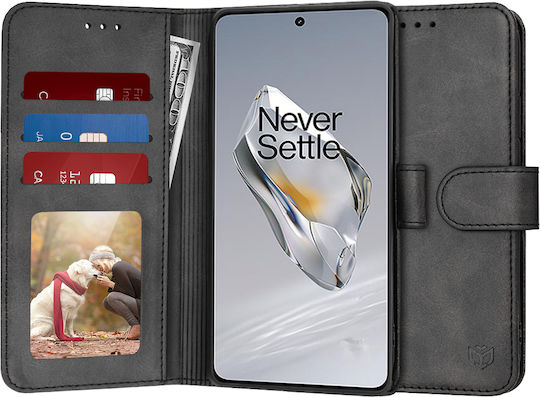 Techsuit Book Σιλικόνης Μαύρο (OnePlus 12)
