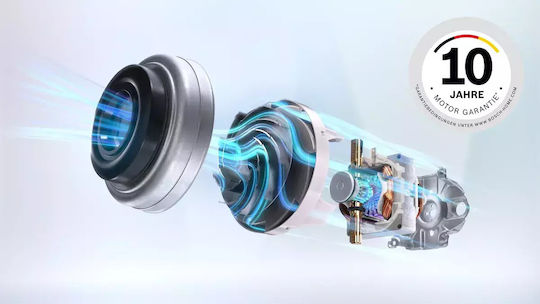 Bosch BGL8BA3S Прахосмукачка 650W С торба 5лт Черна