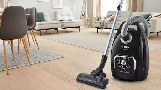 Bosch BGL8BA3S Прахосмукачка 650W С торба 5лт Черна