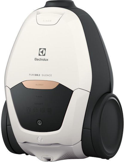 Electrolux PD82-ALRG Прахосмукачка 600W С контейнер 3.5лт Бяла