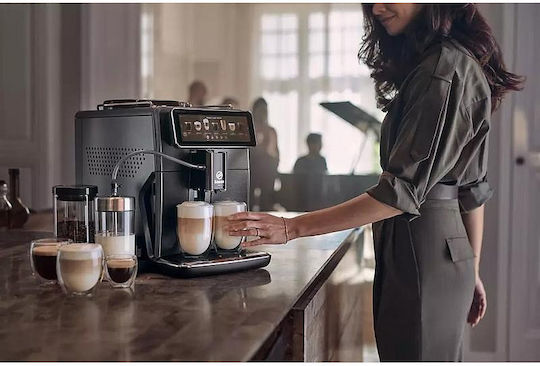 Saeco SM8885/00 Automat de Espresso 1500W Presiune 15bar pentru Cappuccino Neagră