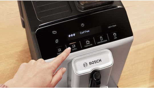 Bosch VeroCafe Αυτόματη Μηχανή Espresso 1300W Πίεσης 15bar με Μύλο Άλεσης Μαύρη