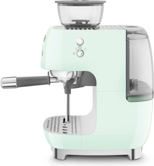 Smeg Automatic Espresso Machine 1650W Pressure 20bar with Grinder Green EGF03PGEU