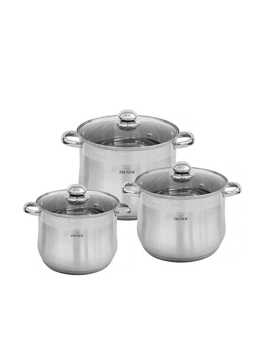 Zilner Töpfe Set 3Stück