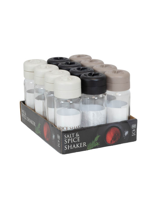 Viosarp Vase General Use with Lid Glass Transparent 245ml