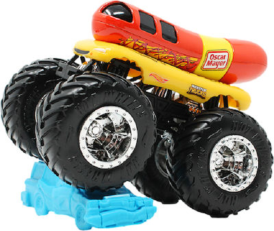 Hot Wheels Количка 1:64 Monster Truck Оскар Майер за 3++ Години