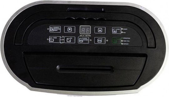 Morris MDB-12160HIW Αφυγραντήρας με Συμπιεστή Ιονιστή και Wi-Fi 12lt Μαύρος