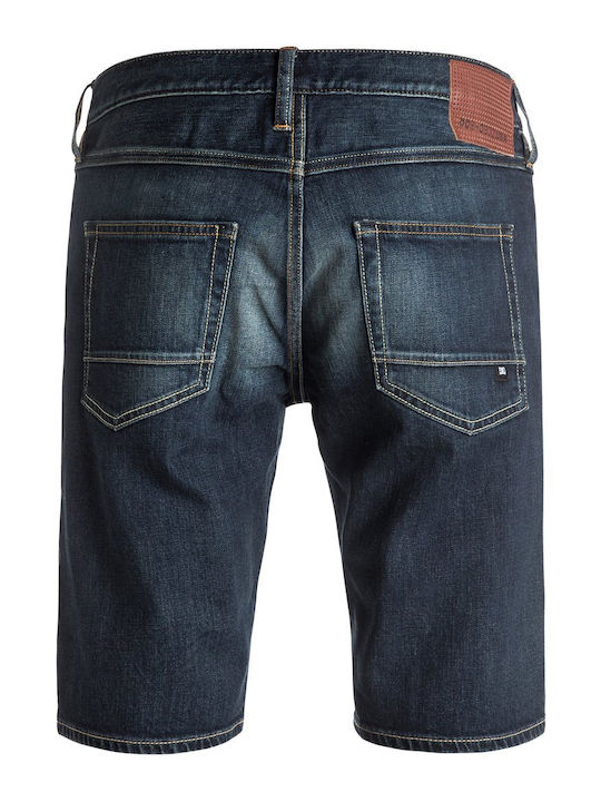 DC Washed Straight Herrenshorts Jeans Marineblau