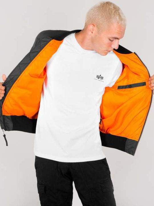 MA-1 Winter Jacket Puffer Black