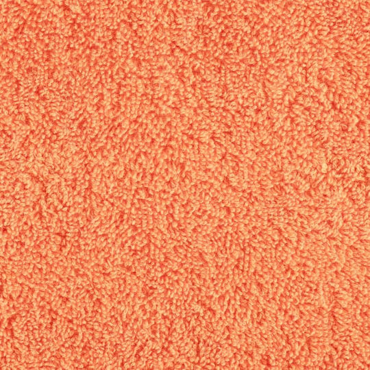 vidaXL Bath Towel 100x200cm Orange 10 Pieces Weight 600gsm