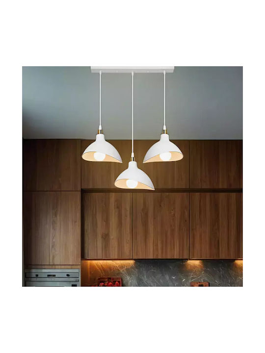 Pakketo Pendant Light White 60cmcm.