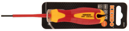 Kendo Magnetic Electrician VDE 1000V Screwdriver Straight with Nib Size 6.5mm